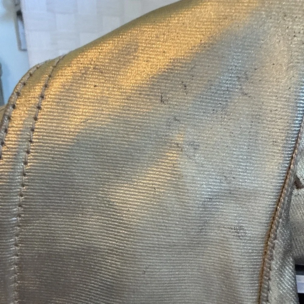 Vintage Y2K Classic Lauren Ralph Lauren Gold Jacket Double Breasted READ - Picture 4 of 12